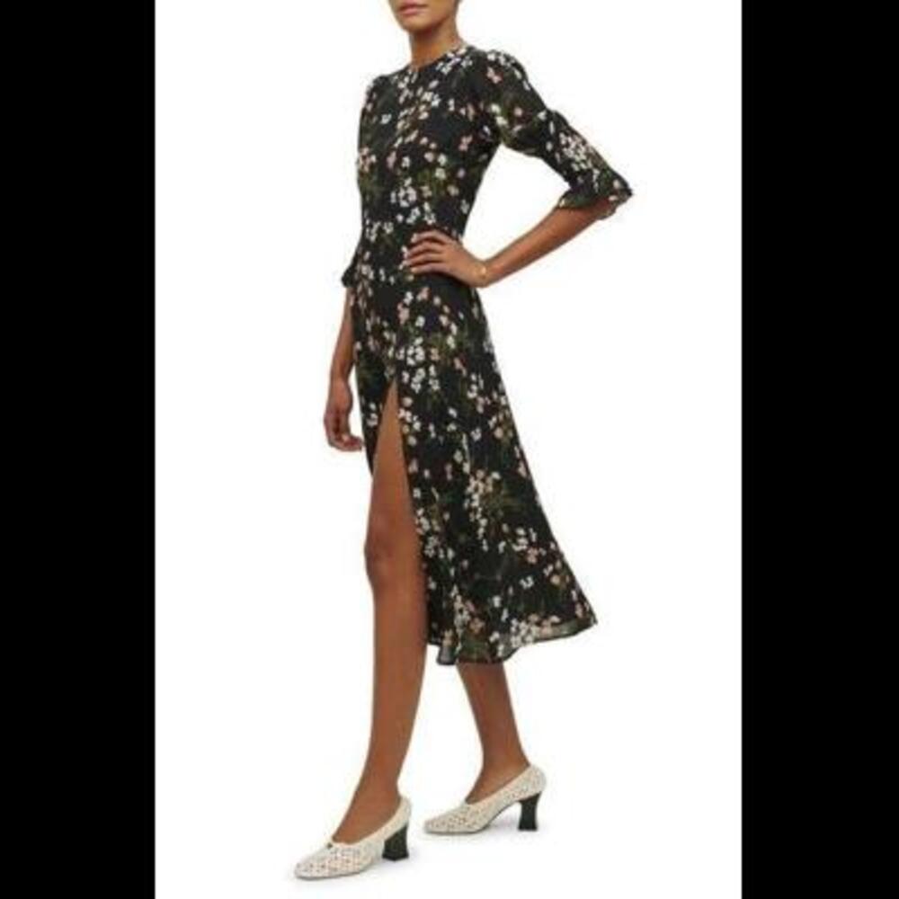 NEW, REFORMATION Carolena Midi Dress In Sagittarius Sz 6 #RF211